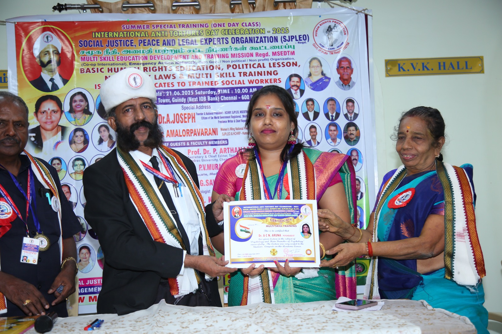Basic Human Rights Awareness & Multi-Skill Training Program